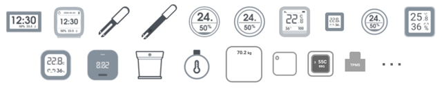 BLE sensors and devices