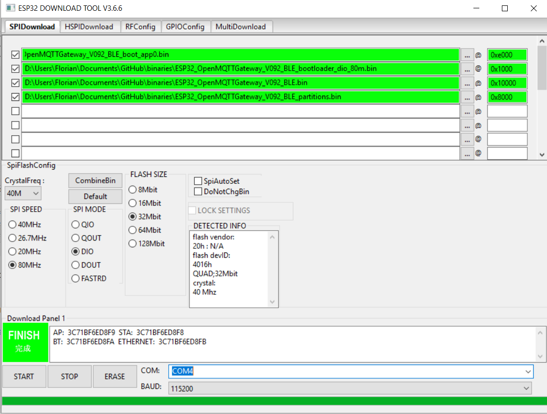 Flash download tool 2