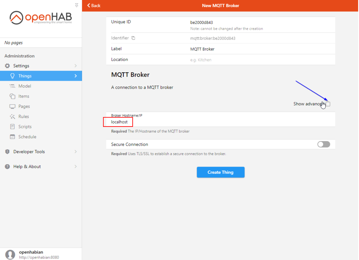 OpenHAB integration