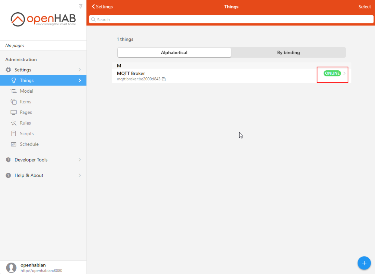 OpenHAB integration