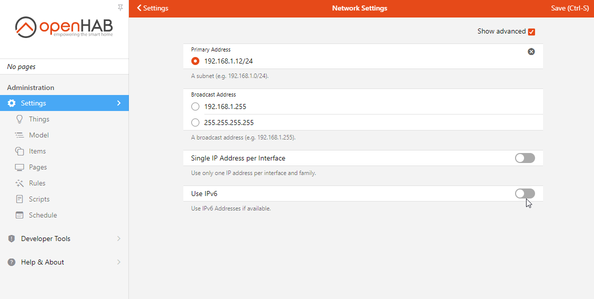 OpenHAB integration