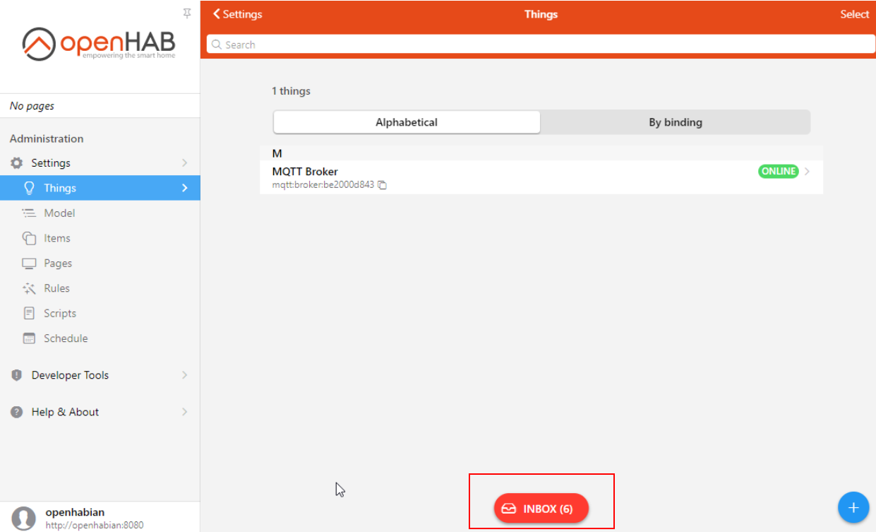 OpenHAB integration