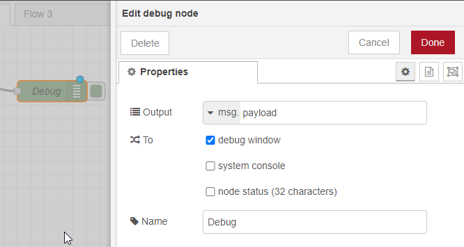 NodeRed integration