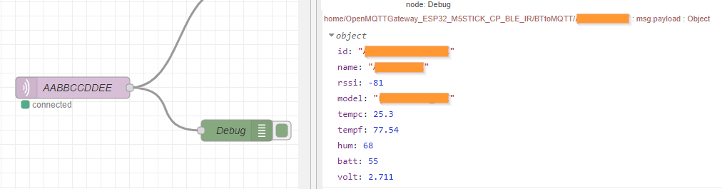 NodeRed integration